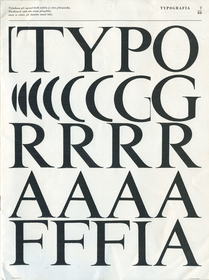 Typografia 7, 1966