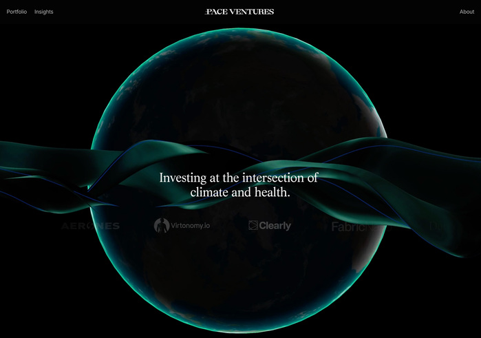 Pace Ventures website 1