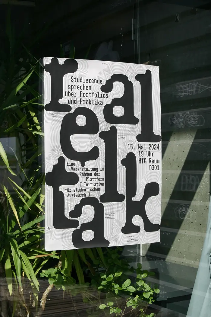 real talk lecture poster 2