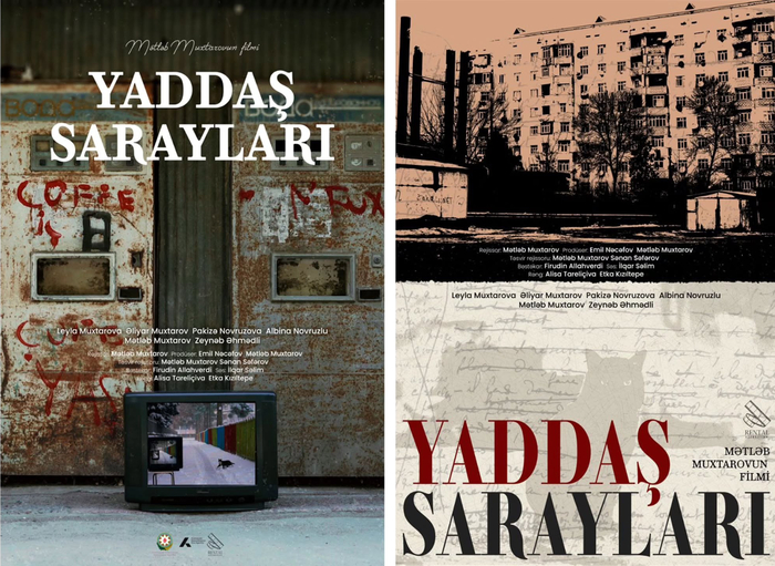 The Azerbaijani versions of two of the posters