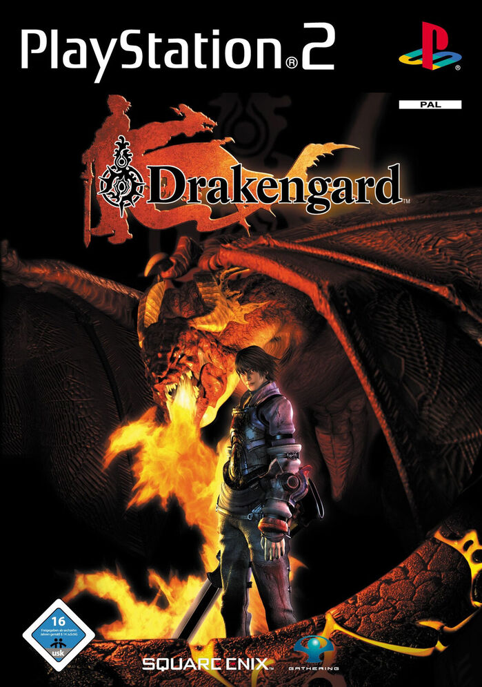 Cover art for Drakengard in Europe