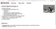 Stefan Hoferichter Software Solutions website