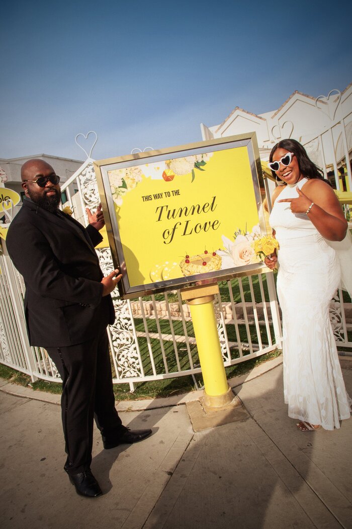 Bumble Little Yellow Wedding Chapel 3