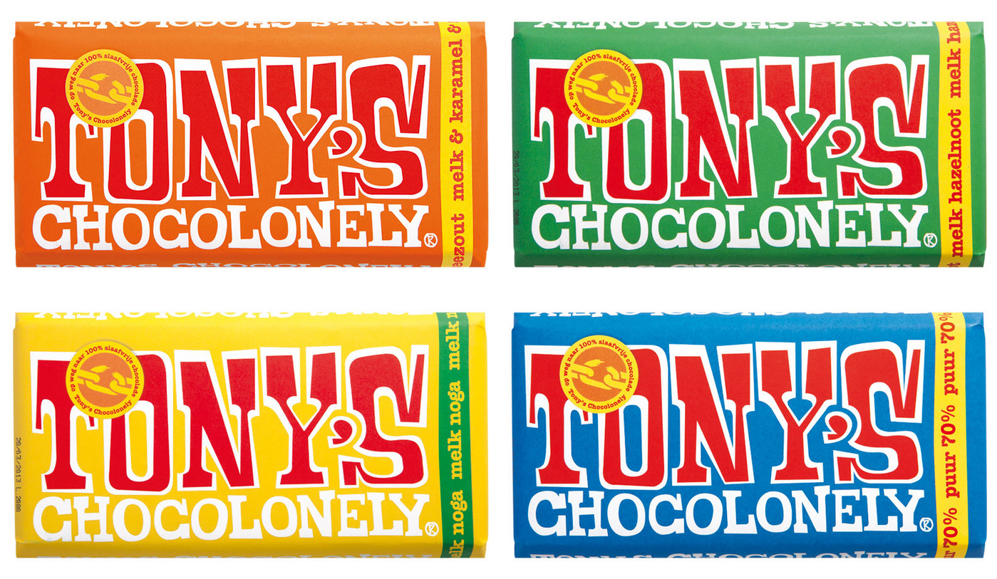 Tony’s Chocolonely - Fonts In Use