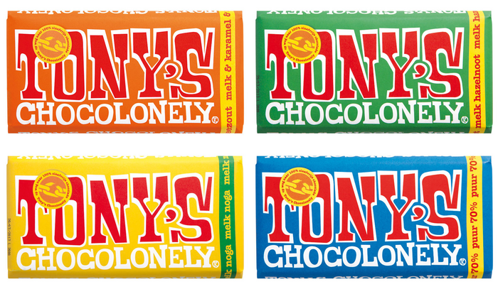 Color variants for four of the standard flavors (Dutch version)