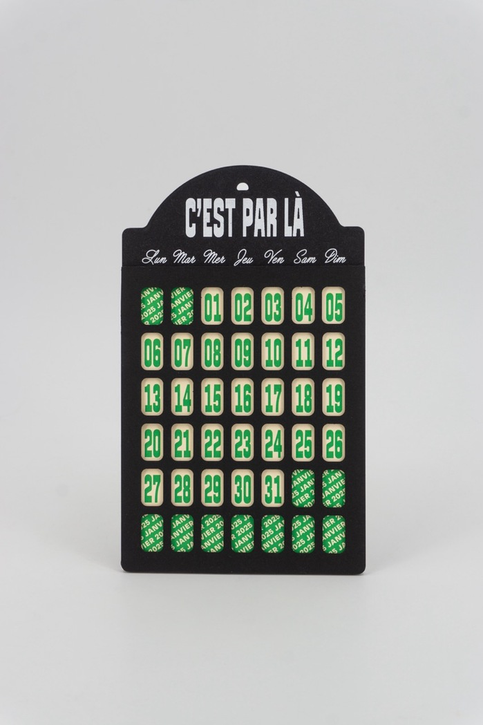 C’est par là calendar 2025 4