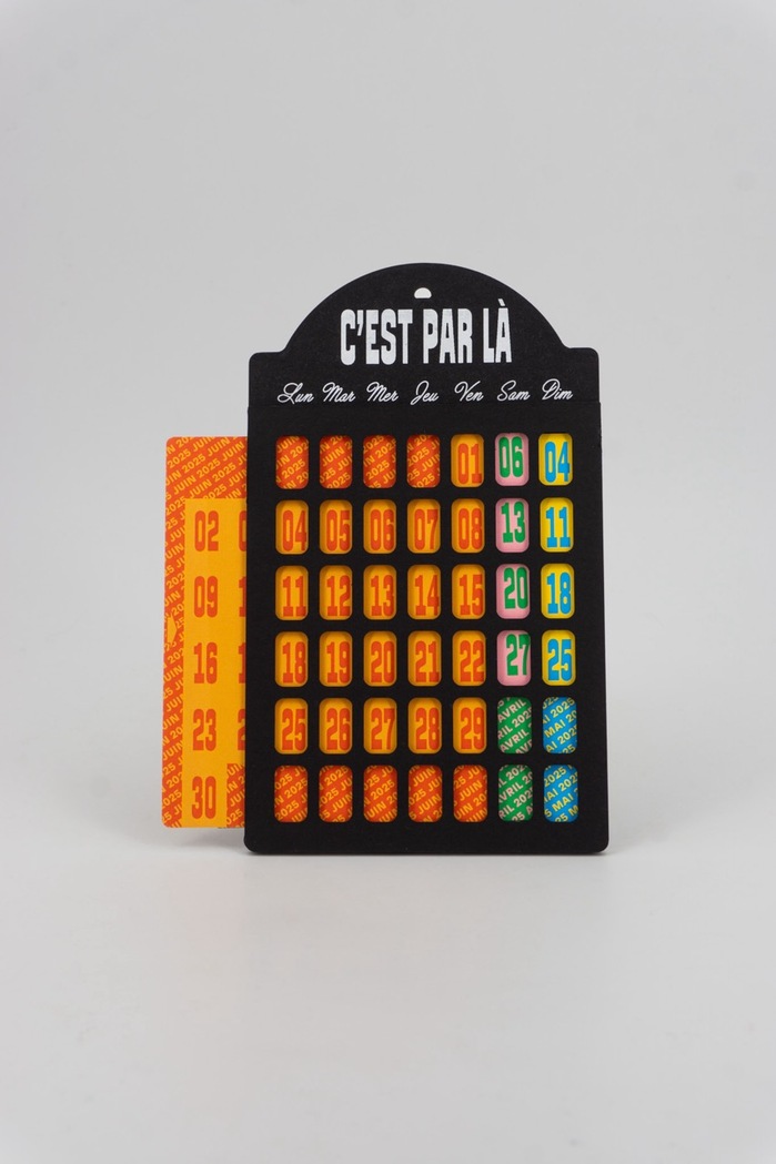 C’est par là calendar 2025 1