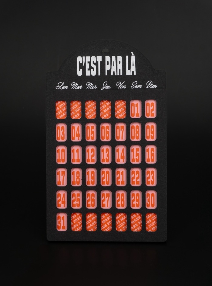 C’est par là calendar 2025 2