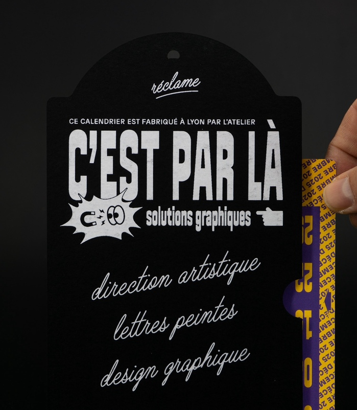 C’est par là calendar 2025 5