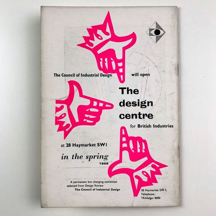 “The design centre for British Industries” ad
