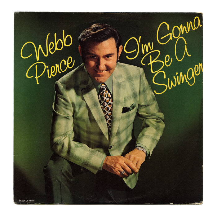 Webb Pierce – I’m Gonna Be A Swinger album art