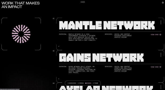 SCRIB3 website 3