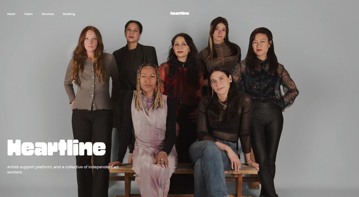 Heartline website 2