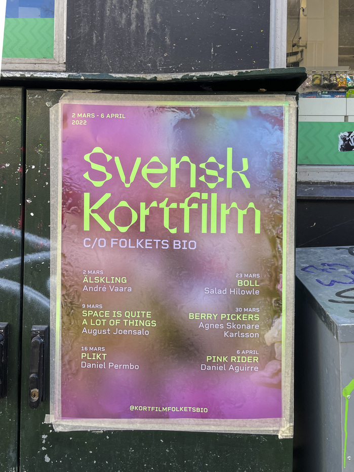 Svensk Kortfilm festival c/o Folkets Bio 2022 1