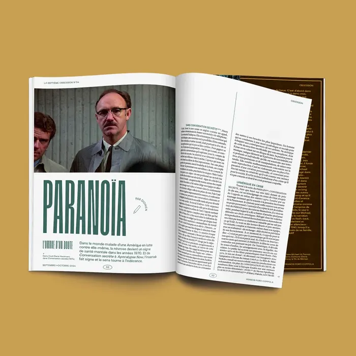 La Septième Obsession, issue 54,“Francis Ford Coppola” 3