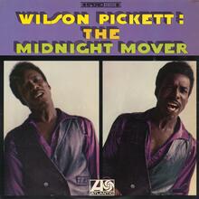 Wilson Pickett –<cite> The Midnight Mover</cite> album art