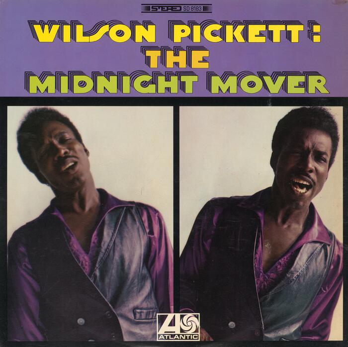 Wilson Pickett – The Midnight Mover album art 1