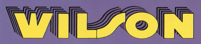 Detail from the album cover. The W without notches at the bottom and the “lazy S” give away Plywood’s Art&nbsp;Deco roots. Note that the LS pair was spaced so that the “plies” form continuous lines. Unfortunately, the face was used with stretched letterforms, as one can see in the out-of-the-round O.