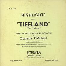 <cite>Highlights from “Tief</cite><cite>land”</cite> album art <cite>Highlights from “Tief</cite><cite>land”</cite> album art