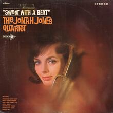 The Jonah Jones Quartet – <cite>Sweet with a Beat </cite>album art