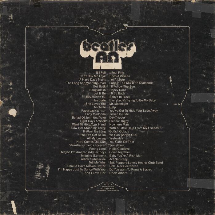 The Beatles – ΑΩ (Alpha Omega) album art 2