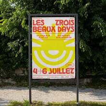 Les Trois Beaux Days 2024 posters