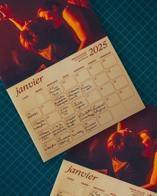 <cite>Entre Copines,</cite> 2025 calendar