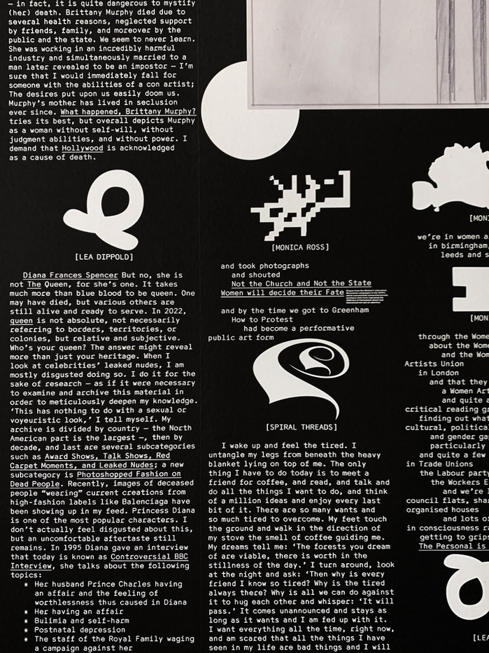 Detail of typeface CMM Coda Mono Serif