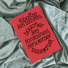 <span><cite>Abattre les arbres, boucher les fontaines, renverser les pierres</cite> by Pia-Mélissa Laroche</span>