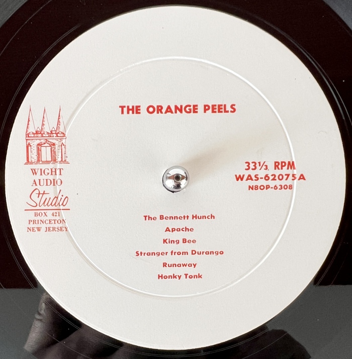The Orange Peels – The Orange Peels album art 2