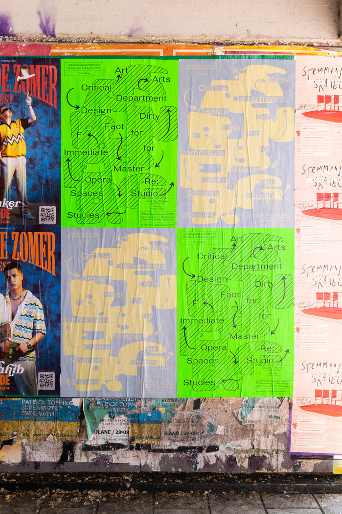 Sandberg Instituut Graduation Exhibition 2024 posters 4