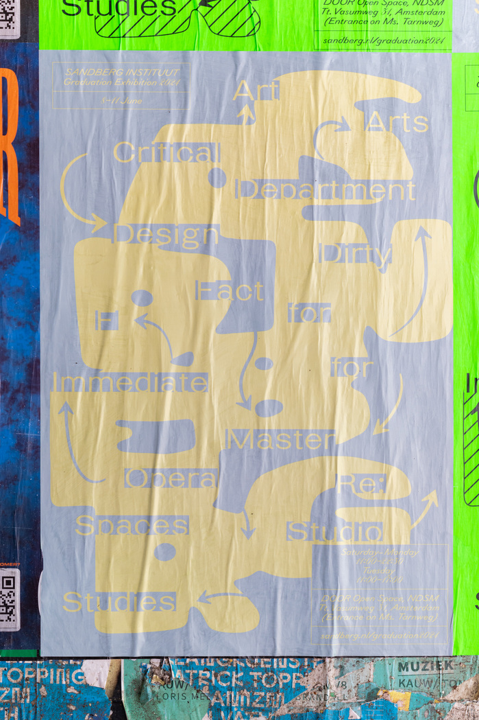 Sandberg Instituut Graduation Exhibition 2024 posters 3