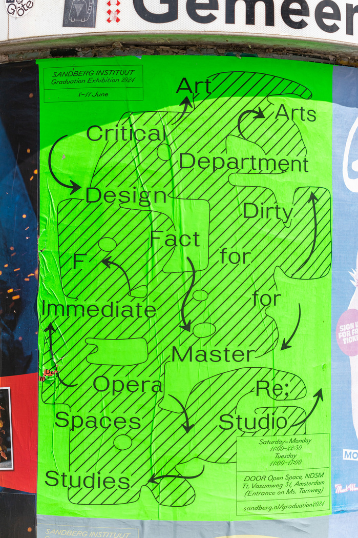 Sandberg Instituut Graduation Exhibition 2024 posters 2