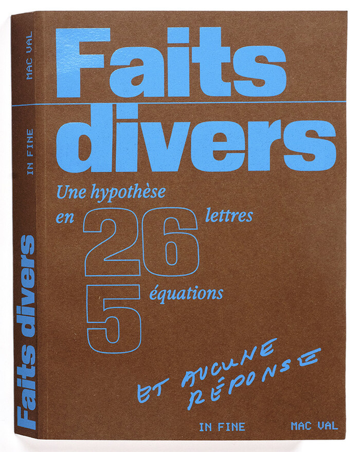 Faits divers exhibition catalog 1