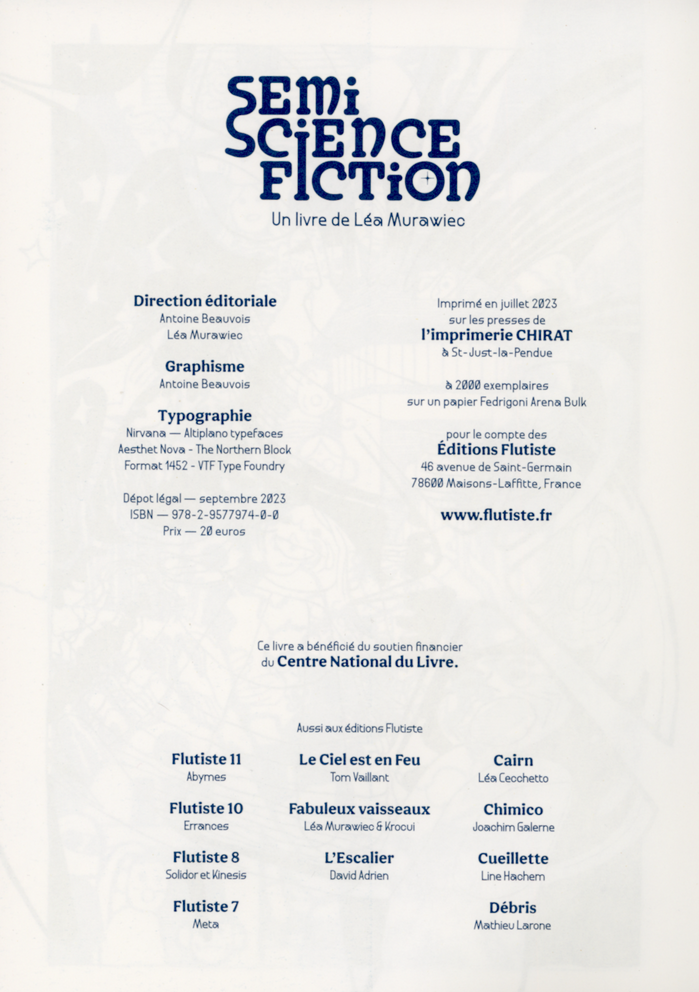 Credits page