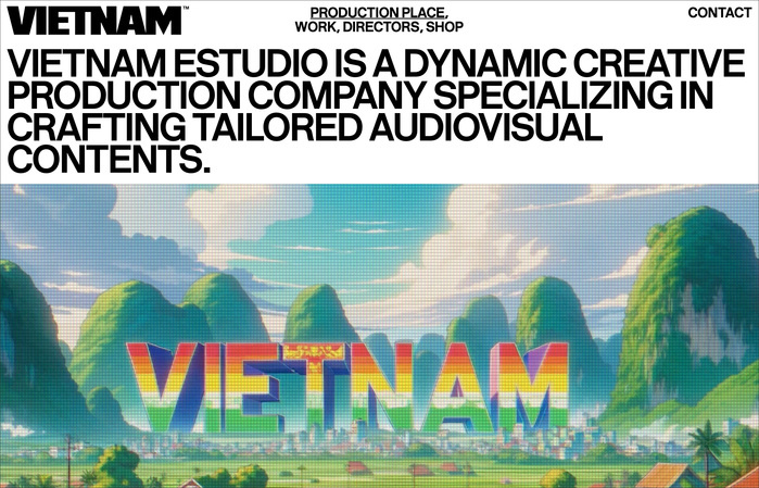 Vietnam Estudio portfolio website 11