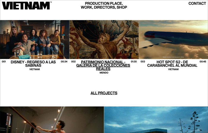 Vietnam Estudio portfolio website 10