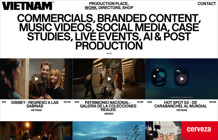 Vietnam Estudio portfolio website 5