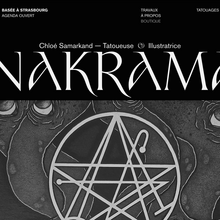 Dnakramas portfolio website