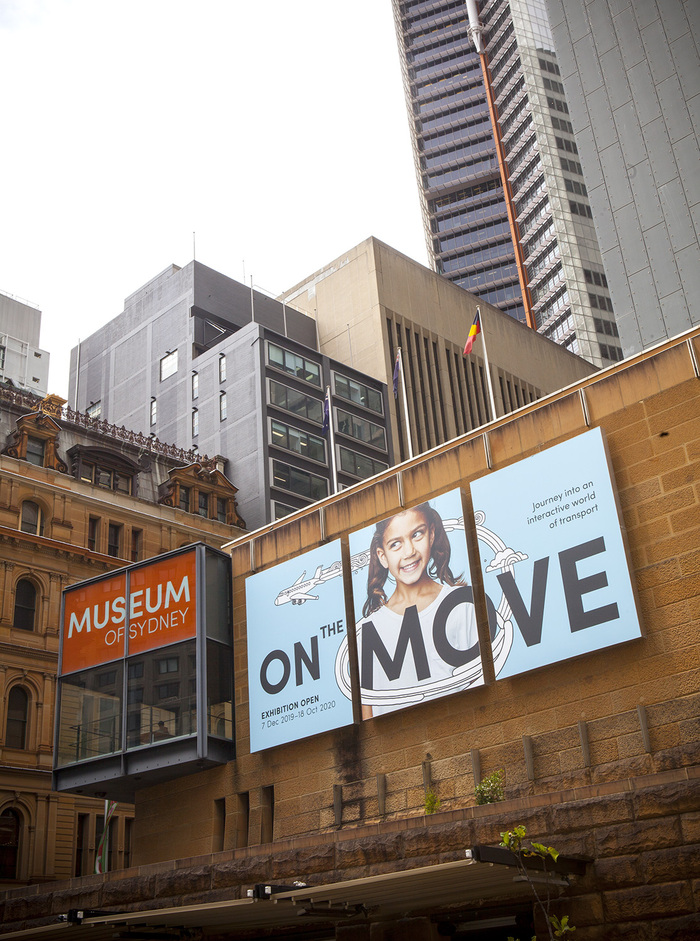 On the Move exhibit, Museum of Sydney 1