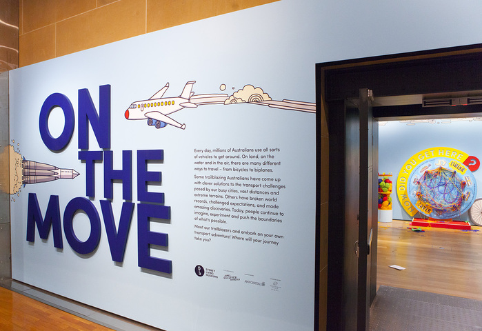 On the Move exhibit, Museum of Sydney 5