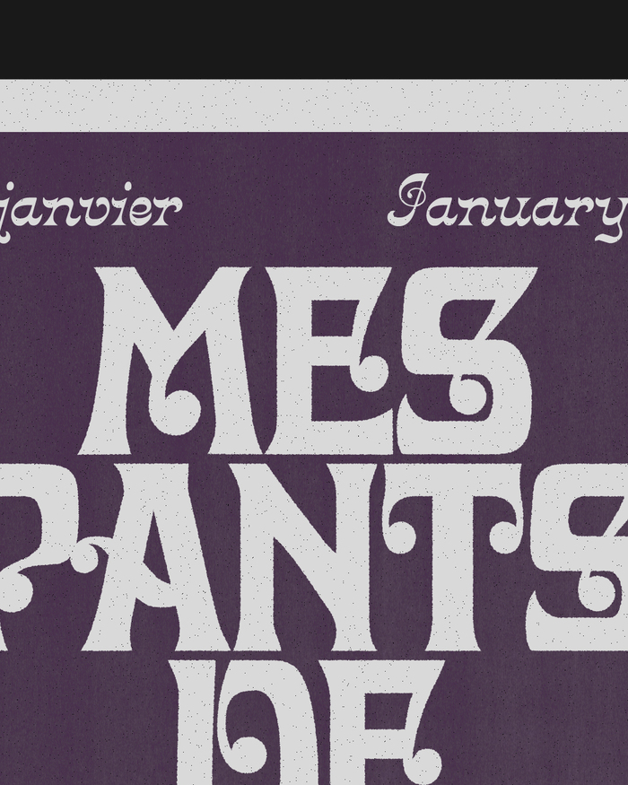 Mes Pants de Queer launch poster 3