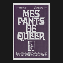 “Mes Pants de Queer” poster