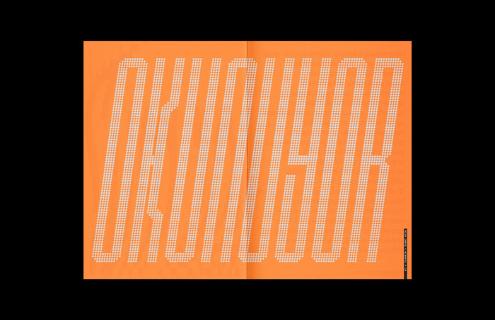 Spread with a design by Sabri Akın