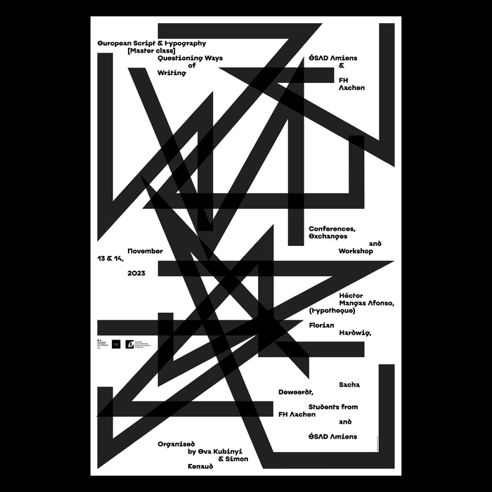 European Script &amp; Typography. Questioning Ways of Writing 1