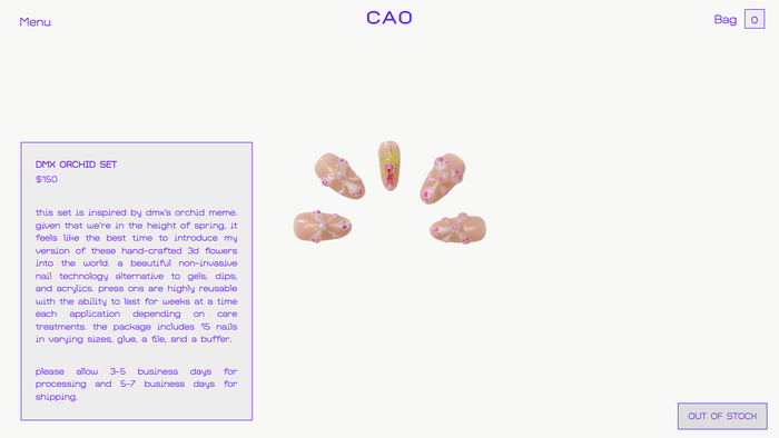 Kim Cao website 5