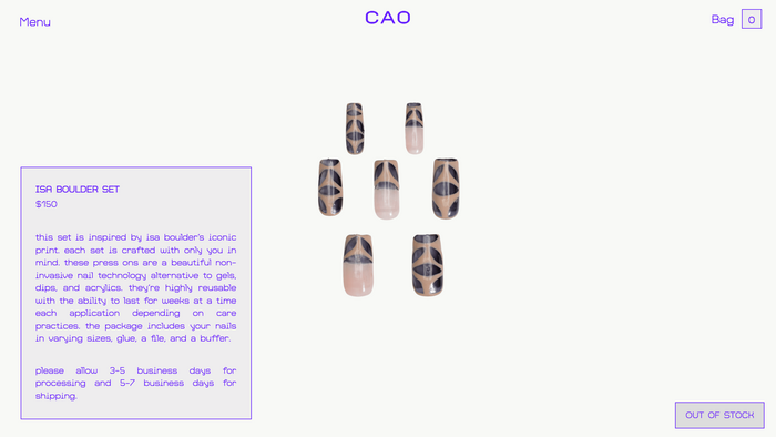 Kim Cao website 6