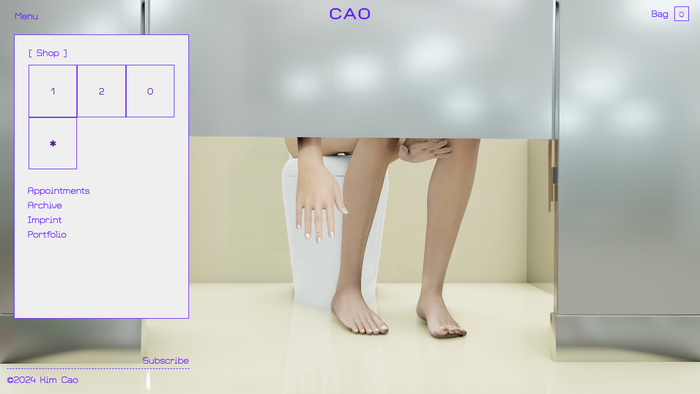 Kim Cao website 2