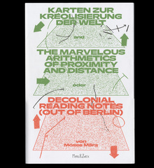 <cite>Karten zur Kreolisierung der Welt and The Marvelous Arithmetics of Proximity oder Decolonial Reading Notes (Out of Berlin)</cite>