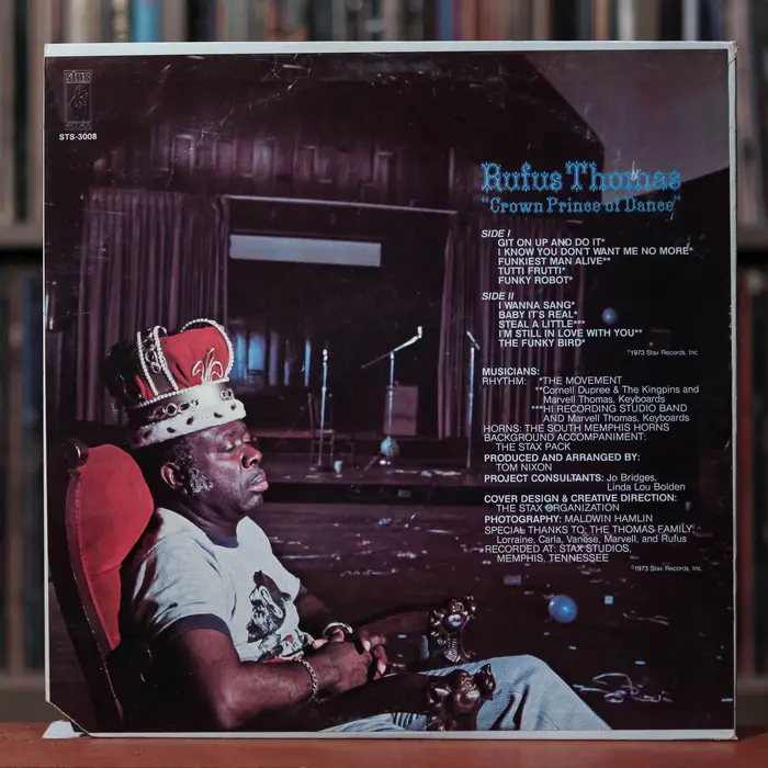Rufus Thomas – “Crown Prince of Dance” album art 2